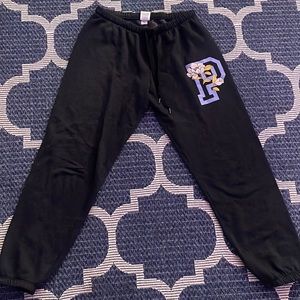 Ashy gray sweat pants